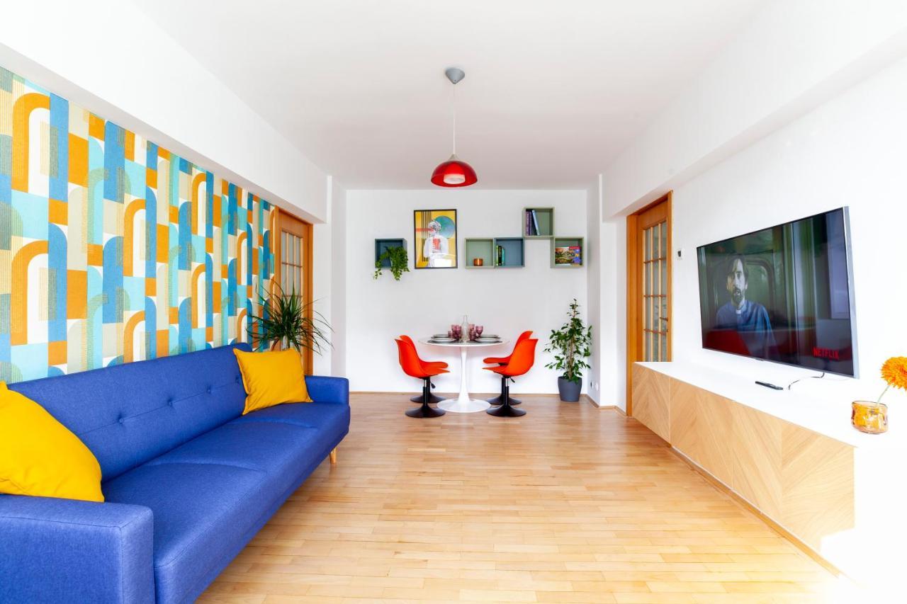 13 Septembrie Apt, Near Marriott Bükreş Dış mekan fotoğraf